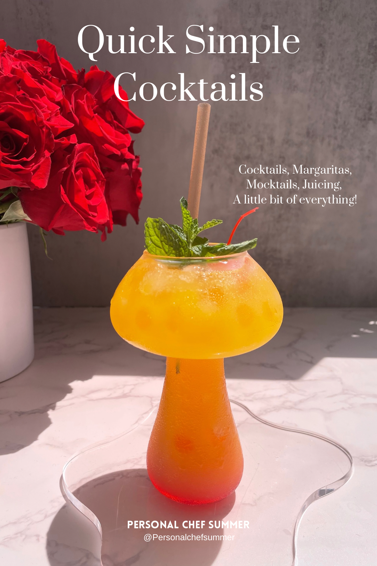 70 Quick Simple Cocktails & more