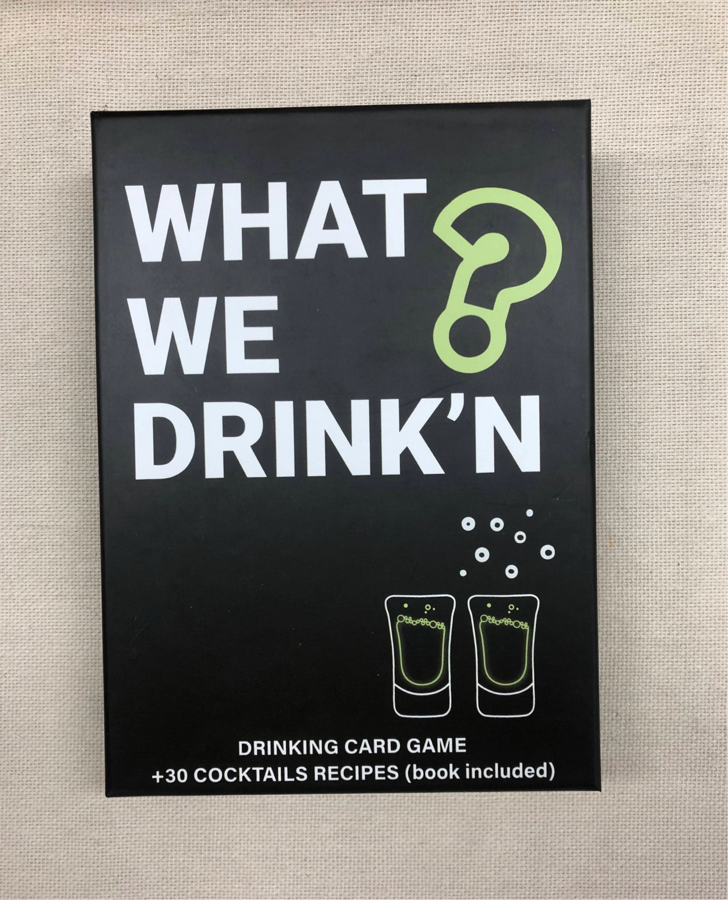 What We Drink’N Card Game (Free Shipping)