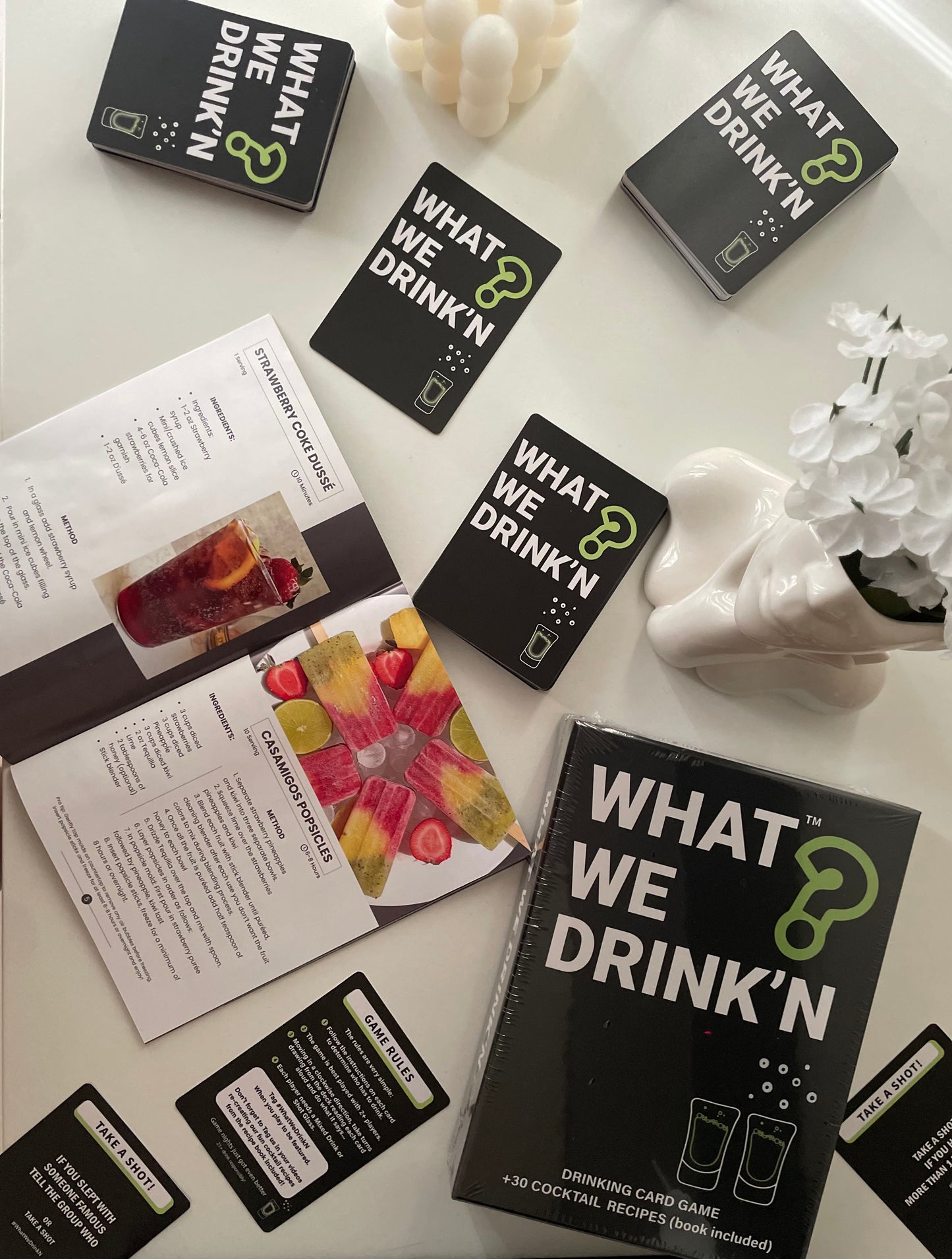 What We Drink’N Card Game (Free Shipping)